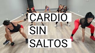 CARDIO SIN SALTOS  QUEMA GRASA Y TONIFICA [upl. by Amabil]