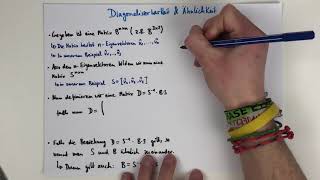 Diagonalisierbarkeit amp Ähnlichkeit  Höhere Mathematik [upl. by Atteiluj]