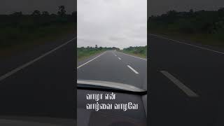 Traveling WhatsApp status  Road trip  Traveling video  Rainy day  Long drive  Red Soil [upl. by Enelear]