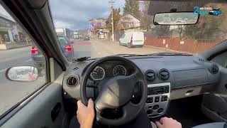 DACIA LOGAN  Valea Prahovei  Posada  POV [upl. by Hailed]