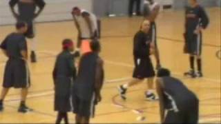 Allen Iverson 76ers Real Training Camp 0607 in Barcelona [upl. by Perzan665]