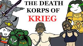 The Death Korps of Krieg  Warhammer 40K Lore [upl. by God]