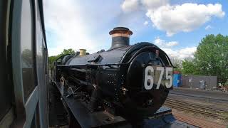 Journey Ongar to Epping Forest  North Weald  Epping Ongar Railway  5th May 2024 [upl. by Cyd]