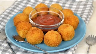 Bolitas de atún con quesitos ¡Fáciles rápidas y buenísimas [upl. by Conah]