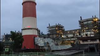 Coal Tharmal Power Plant View engineering boiler turbine tharmalpowerplant subscribe views [upl. by Norved819]