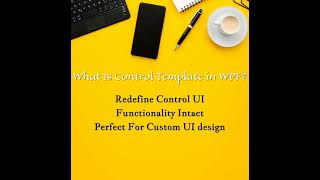 Control Template in WPF Definition and Usage Interview Questions ControlTemplate UICustomization [upl. by Arbed652]