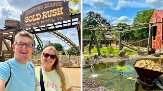 Gold Rush Is OPEN Drayton Manor NEW 2024 Coaster FULL Tour amp Review [upl. by Yrffej]