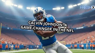 Calvin Johnson  The Greatest NFL Receiver EV [upl. by Kerwon]