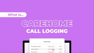 Call Logging  Care Homes  Yo Telecom [upl. by Studner]