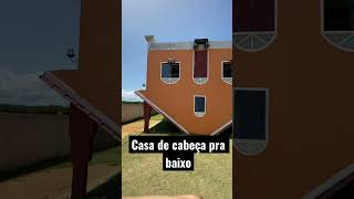 CASA DE CABEÇA PRA BAIXO temdetutto shorts [upl. by Ahsasal298]