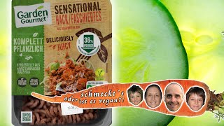 Produkttest Garden Gourmet® sensational HackFaschiertes Fleischersatz vegan  SY00081 [upl. by Anan712]