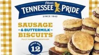 Tennessee Pride Snack Size Sausage amp Buttermilk Biscuits [upl. by Madalyn528]