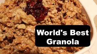 How to make your own healthy Granola from Oats and Wheaties at home from scratch [upl. by Vacuva]