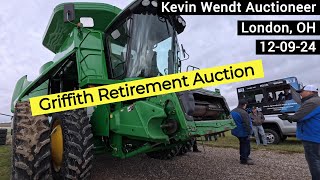 Results  Tractors JD 2 8285R  6330  M  Combine JD 9770 STS  IH Semis  Farm Equipment Auction [upl. by Yenor]