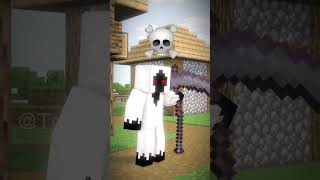 Steave convert to herobrine with his team member minecraft viralvideo [upl. by Sitruk846]