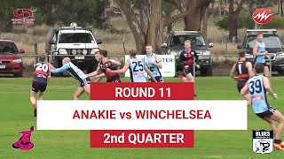 RD11 Anakie VS Winchelsea 2nd QTR 22062024 [upl. by Aehtna]