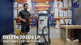 Delfin 202DS LP Industrial Dust Extractor Breakdown [upl. by Fee499]