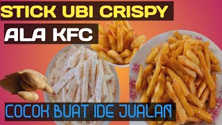 stick ubi jalar crispy kriuk ala kcf cocok buat ide jualan widiaisro wati [upl. by Thin]