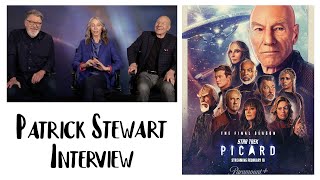 Sir Patrick Stewart compares JeanLuc Picard and Charles Xavier  Interview [upl. by Mailliwnhoj]