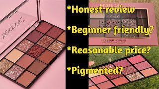 Technic Invite Only Eye shadow pallette Honest Review  Technic Invite Only Eye Shadow Palette [upl. by Dikmen]