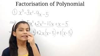 Factorization of Polynomials4 Terms Polynomials FactorizationHow to factorise Polynomials [upl. by Tessie175]