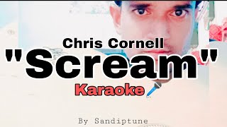 Chris Cornell  quotScreamquot Karaoke Lyrics [upl. by Novahc]