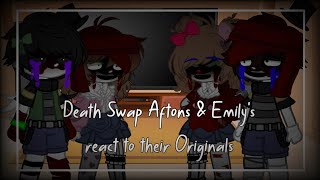 Death Swap Aftons amp Emilys react to their Originals🐰  Part 12  FNAF x GC  🇲🇽🇺🇲 [upl. by Piscatelli74]