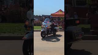 Leesburg Police Department Motor Unit  Quick Light Demo [upl. by Strephonn]