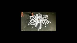 Easy padikolam designs Simple muggulu designs easy rangoli designs Beginners kolam [upl. by Ahsenac587]