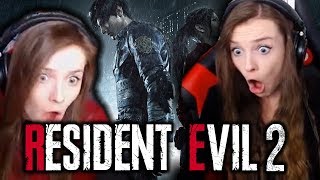 Allie DESTROYS Zombies Resident Evil 2 Highlights [upl. by Janerich]