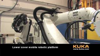 KUKA Aerospace  Assembly of complex aircraft structures [upl. by Adelaide]