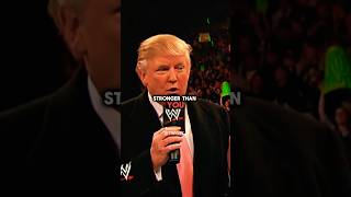 Donald Trump Challenges Vince McMahon [upl. by Olzsal]