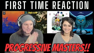 RUSH  Anthem  Pink Floyd  Queen  Innuendo  FIRST TIME COUPLE REACTION  What a marathon [upl. by Lorry427]