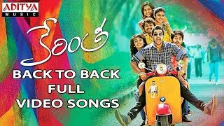 Kerintha Back To Back Video Songs  Kerintha Full Video Songs  Sumanth Aswin Sri Divya [upl. by Nonnaer]