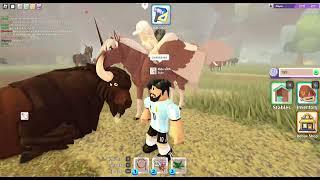 showcase of the new bison horseroblox horse life [upl. by Millian444]