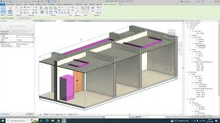 Revit Electrical ELV Systems Data Security System Cable Tray amp panels [upl. by Eissahc986]