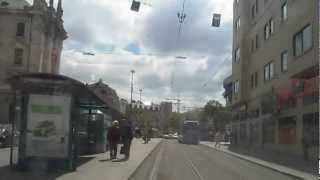 Tram Munchen  Linie 19 St Veit Strasse  Pasing [upl. by Anirbak]