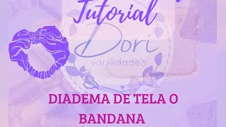 Mira estas DIADEMAS de TELA en menos DE 5 MINUTOS  DIY [upl. by Alisha]