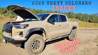 2023 Chevy Colorado Issues  Warranty Claim Immediately Is this turn signal thing a known problem [upl. by Ytak]