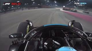 Lewis Hamilton and George Russell crash into each other [upl. by Vittoria]