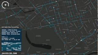 Transport for London demo live traffic visualisation [upl. by Sherar]