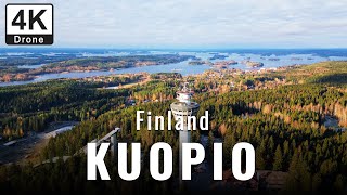 Drone videos and short documentary on Kuopio city of Finland [upl. by Uchish]