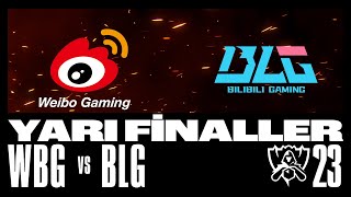 WeiboGaming FAW AUDI vs Bilibili Gaming Pingan Bank  2023 Worlds  Yarı Finaller 1 Gün [upl. by Nielsen454]