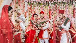 Satranga  Pooja amp Gaurab  Wedding Highlight  CLICK CLICK STUDIO  2080 [upl. by Melas974]