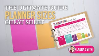 Planner Sizes The Ultimate Guide [upl. by Ayanej112]