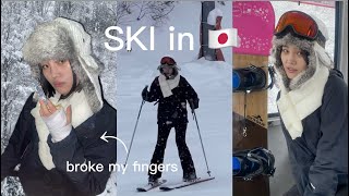 Vlog Travelling in Japan Ski Snowboard one day trip in Niigata Gala Ski resort 汤泽滑雪场日本滑雪一日游スキー場一日密着 [upl. by Niddala]