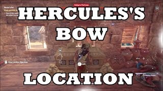 Assassins Creed Odyssey  Herakless Legendary Bow Location [upl. by Blane]