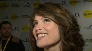 Gemma Arterton interview Swearing the giggles and interrupting interviews [upl. by Doane311]