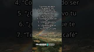 7 formas de decir “Te quiero” sin realmente decirlo Frases para reflexionar Frases de amor frases [upl. by Ereynihc]