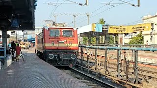 12078 Vijayawada Chennai Jan Shatabdi Express Departing Vijayawada Railway Station [upl. by Geiss267]